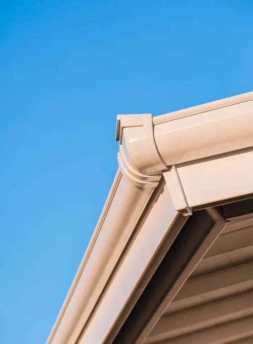 Roof gutter detail